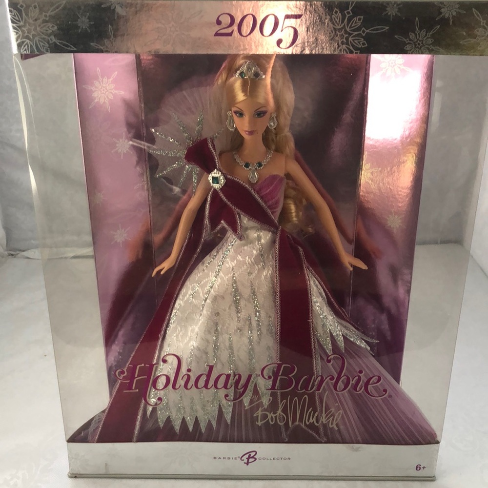 Bob Mackie Holiday Barbie 2005. Never opened